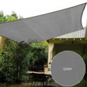 Żagiel przeciwsłoneczny prostokątny ogrodowy 4x3 m szary