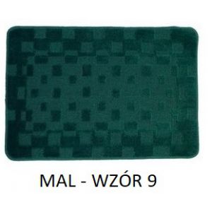 Dywanik łazienkowy 50x80 Malta WZ09 zielony