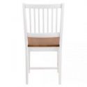ACTONA Krzesło do jadalni BIRSSY 89X43X50 białe + naturalne