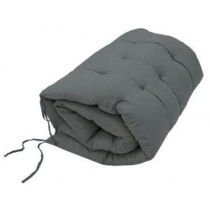 Poduszka na leżak materac 160x52cm c. szary