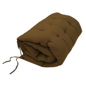 Poduszka na leżak materac 160x52cm brąz
