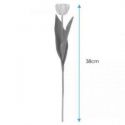 AmeliaHome Sztuczny kwiat tulipan TULIPI pudrowy róż