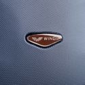 Wings Zestaw 4 walizek (L,M,S,XS) z ABS czarne