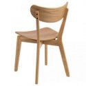 ACTONA Krzesło do jadalni drewniane WAX 79X45X55 naturalne