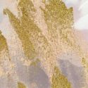 Obraz ręcznie malowany Abstrakcja złoty brokat 60X100 wielokolrowy