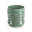 Donica ceramiczna SAMI 11X11X11 zielona x2