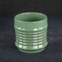 Donica ceramiczna SAMI 11X11X11 zielona x2