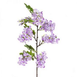Kwiat sztuczny wisteria NATU fioletowy x6