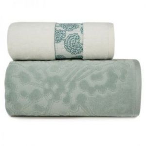Komplet ręczników bawełnianych ALIA miętowy