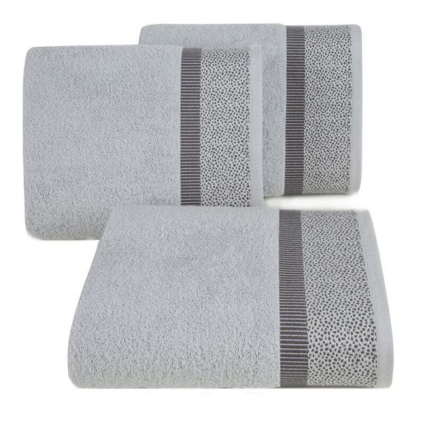 Ręcznik bawełniany MARIT 50X90 srebrny