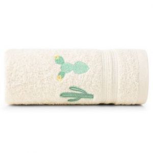 Ręcznik bawełniany dziecięcy 30X50 kremowy