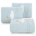 Ręcznik bawełniany dziecięcy 30X50 niebieski