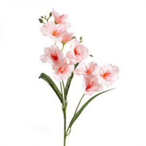 Sztuczny kwiat dekoracyjny storczyk NATU różowy x6