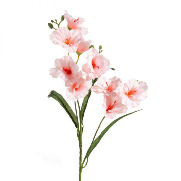 Sztuczny kwiat dekoracyjny storczyk NATU różowy x6