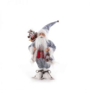 Figurka Święty Mikołaj 45cm stalowy