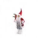 Figurka Święty Mikołaj 45cm czerwony + biały