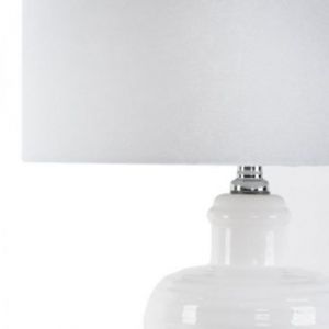Lampa dekoracyjna stołowa ARIA 36X36X60 biała