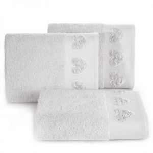 Ręcznik kąpielowy bawełniany frotte 70X140 srebrny