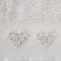 Ręcznik kąpielowy bawełniany frotte 70X140 srebrny