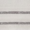 Ręcznik bawełniany z bordiurą FARGO 50X90 srebrny