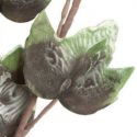 Sztuczny liść dekoracyjny FLORE zielono szary x6