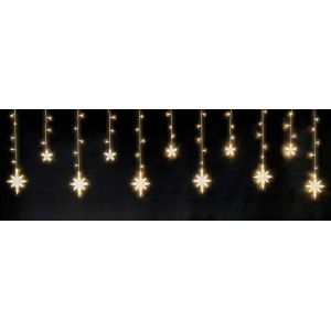 Kurtyna świetlna Girlanda Lampki wz. 02 138 LED ciepły