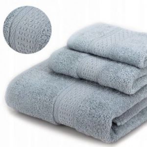 Komplet 3 miękkich ręczników 35x35 35x75 70x140...