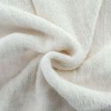 Komplet 2 ręczników z bordiurą w kropki grube 34x74 70x140 białe