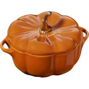 Staub Mini cocotte dynia ceramiczna 700 ml pomarańczowy