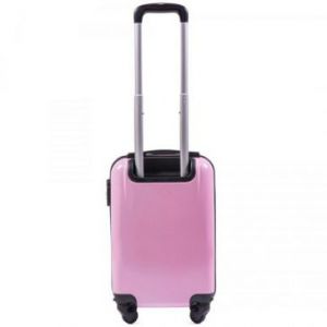 Wings Zestaw walizek dla dzieci z polikarbonu Unicorn 2S+2XS różowe