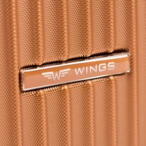 Wings Swallow Zestaw 3 walizek L,M,S z ABS ciemnoszare