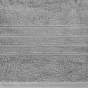 Ręcznik bawełniany z bordiurą LAVIN 70X140 srebrny
