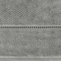 Ręcznik bawełniany z bordiurą SALADO 50X90 srebrny