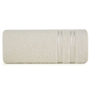 Ręcznik bawełniany z bordiurą MANOLA 30X50 kremowy