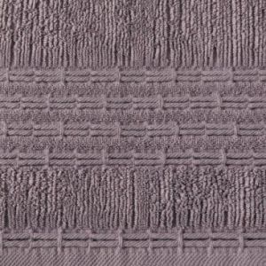 Ręcznik bawełniany z bordiurą ROMEO 50X90 fioletowy
