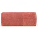 Ręcznik bawełniany z bordiurą LUCY 30X50 j. bordowy