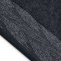 AmeliaHome Ręcznik bawełniany ALLIUM 70x130 czarny