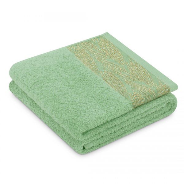 AmeliaHome Ręcznik bawełniany ALLIUM 70x130 zielony