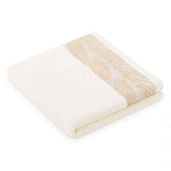 AmeliaHome Ręcznik bawełniany ALLIUM 50x90 kremowy