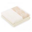 AmeliaHome Ręcznik bawełniany ALLIUM 70x130 kremowy