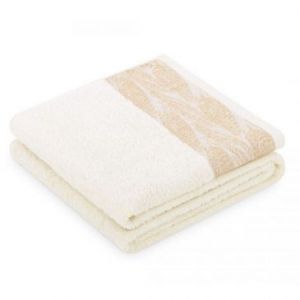 AmeliaHome Ręcznik bawełniany ALLIUM 70x130 kremowy