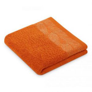 AmeliaHome Ręcznik bawełniany ALLIUM 50x90 rudy