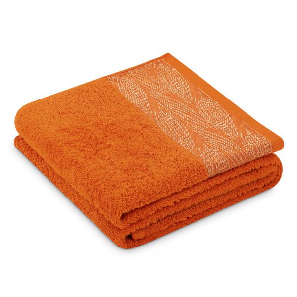 AmeliaHome Ręcznik bawełniany ALLIUM 70x130 rudy