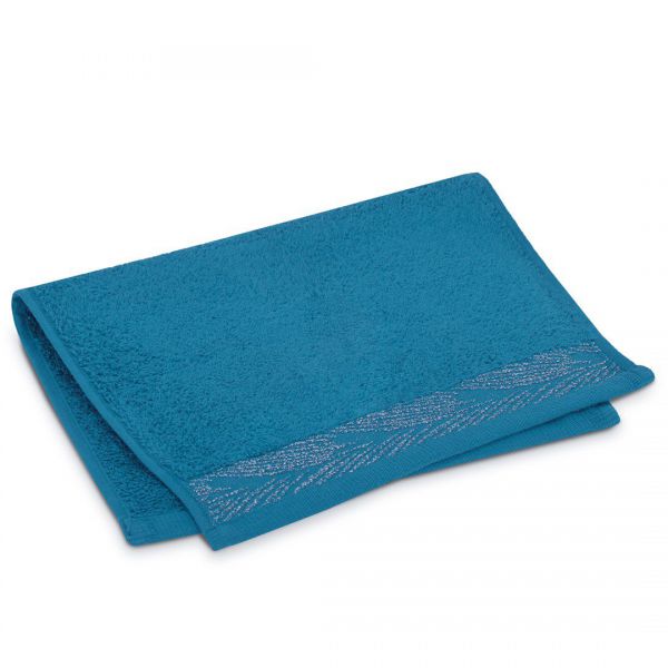 AmeliaHome Ręcznik bawełniany ALLIUM 30x50 niebieski