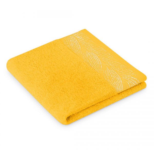 AmeliaHome Ręcznik bawełniany ALLIUM 50x90 żółty