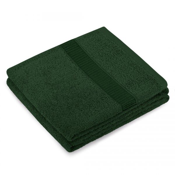 AmeliaHome Ręcznik bawełniany AVIUM 70x130 butelkowa zieleń
