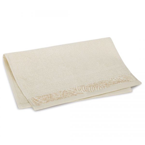 AmeliaHome Ręcznik bawełniany BELLIS 30x50 beżowy
