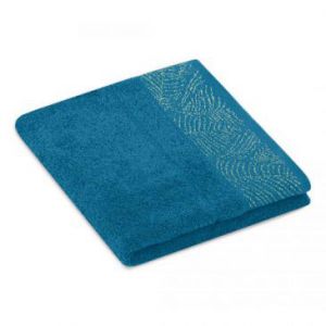 AmeliaHome Ręcznik bawełniany BELLIS 50x90 niebieski