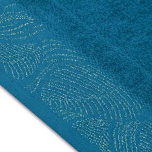 AmeliaHome Ręcznik bawełniany BELLIS 50x90 niebieski