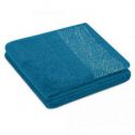 AmeliaHome Ręcznik bawełniany BELLIS 70x130 niebieski